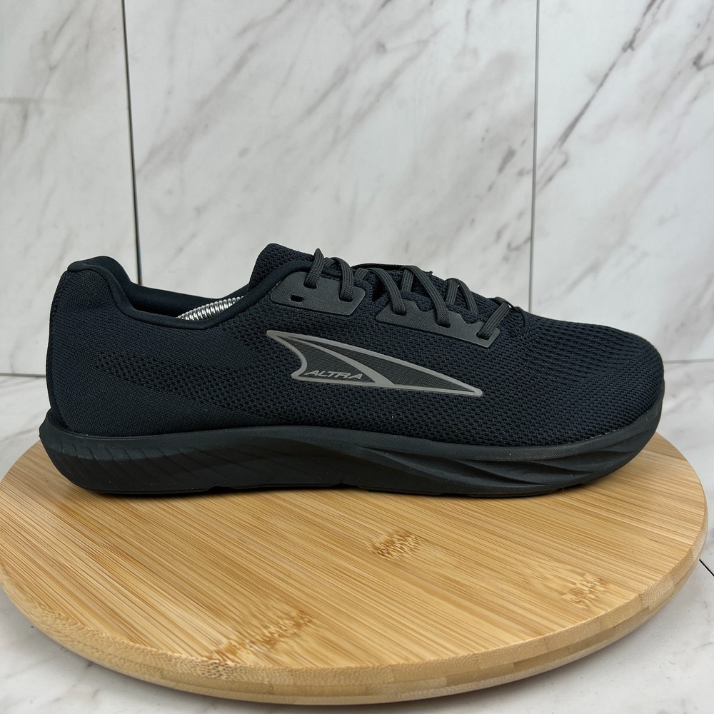 Altra Escalante 4 Mens Size 12 Triple Black Running Gym Sneaker Shoe AL0A85NE001